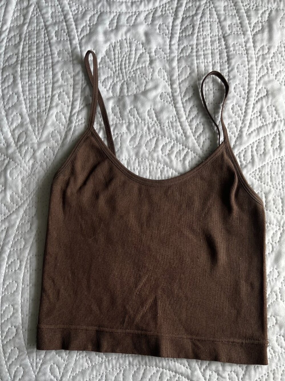 Brown Garage tank top